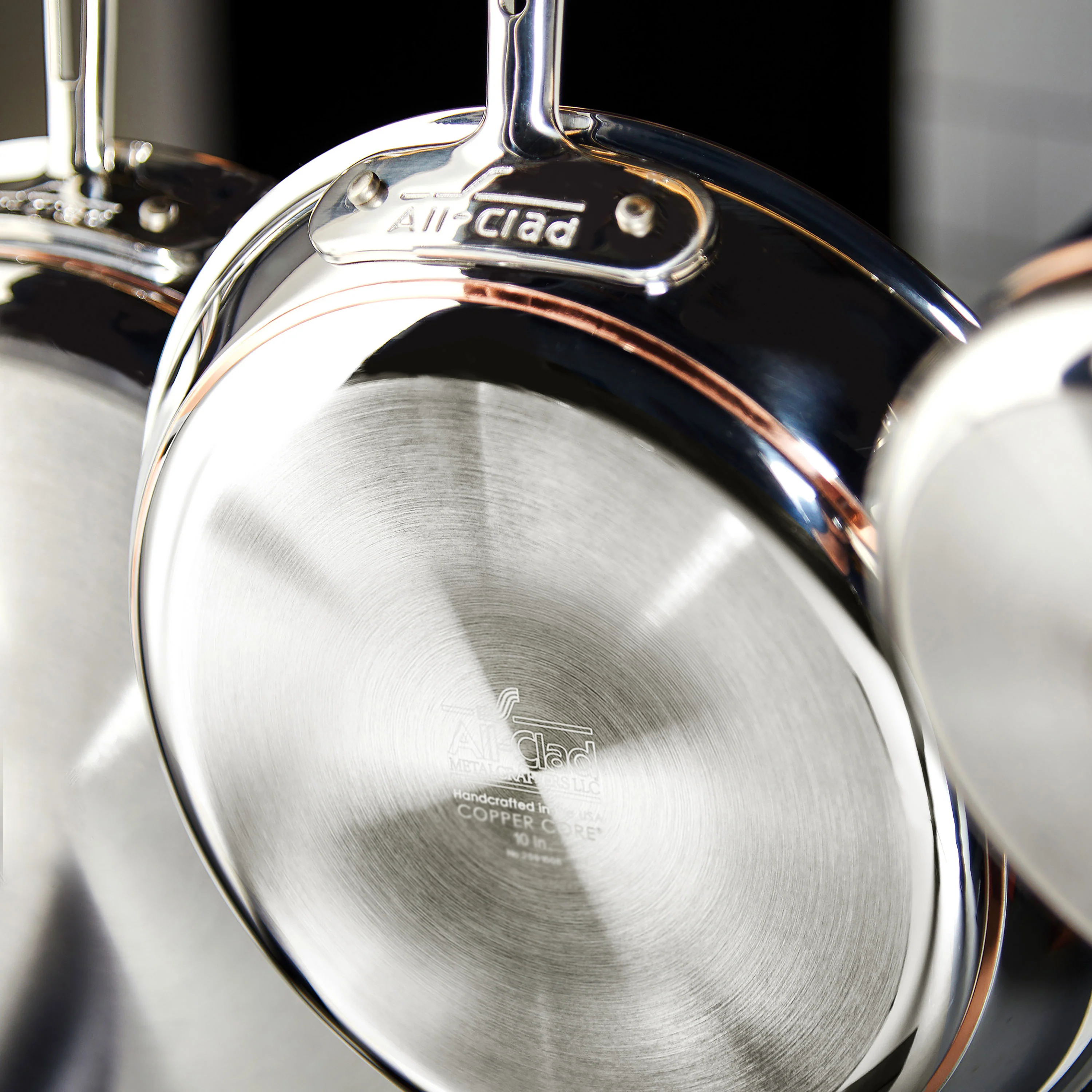 All-Clad Copper Core 10" Fry Pan - Image 5