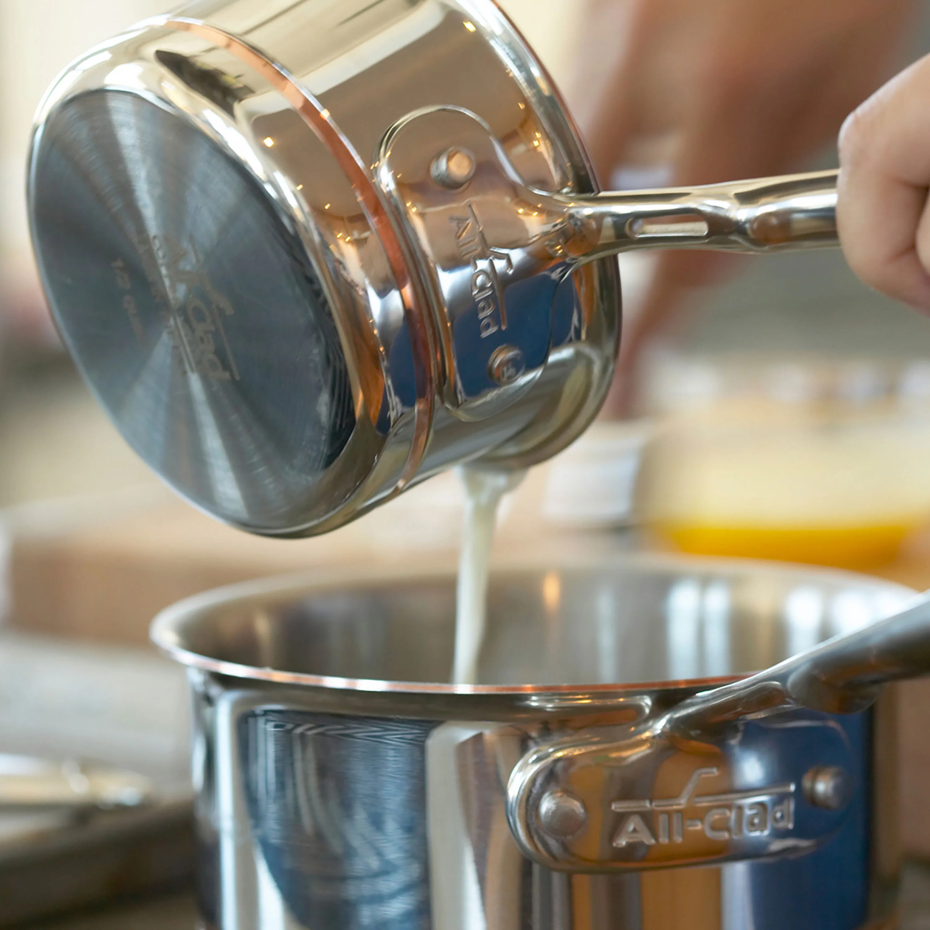 All-Clad Copper Core 4-quart Saucepan - Image 6