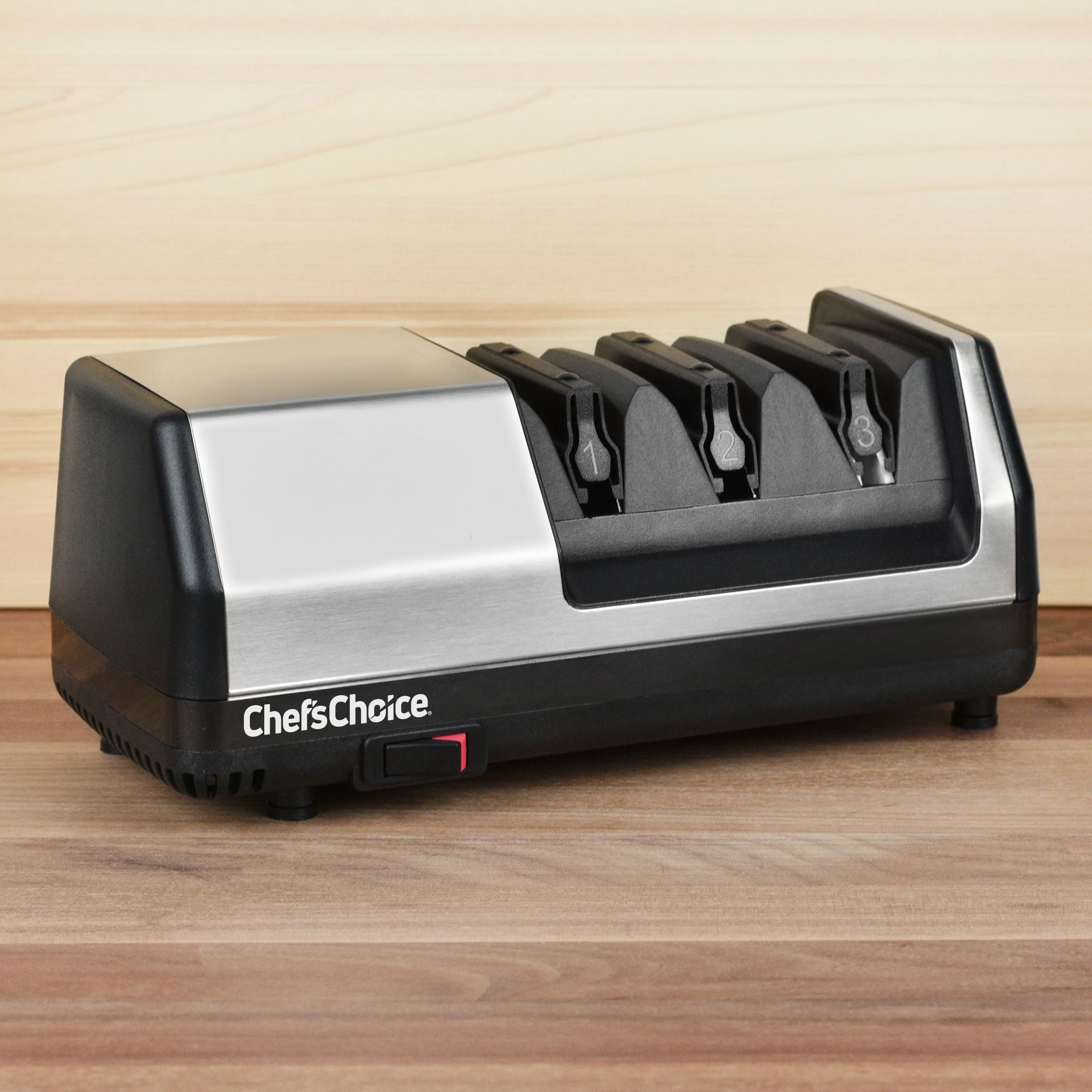 Chef's Choice 3 Stage Model 151 Stainless Steel Universal Electric Knife Sharpener - Image 6