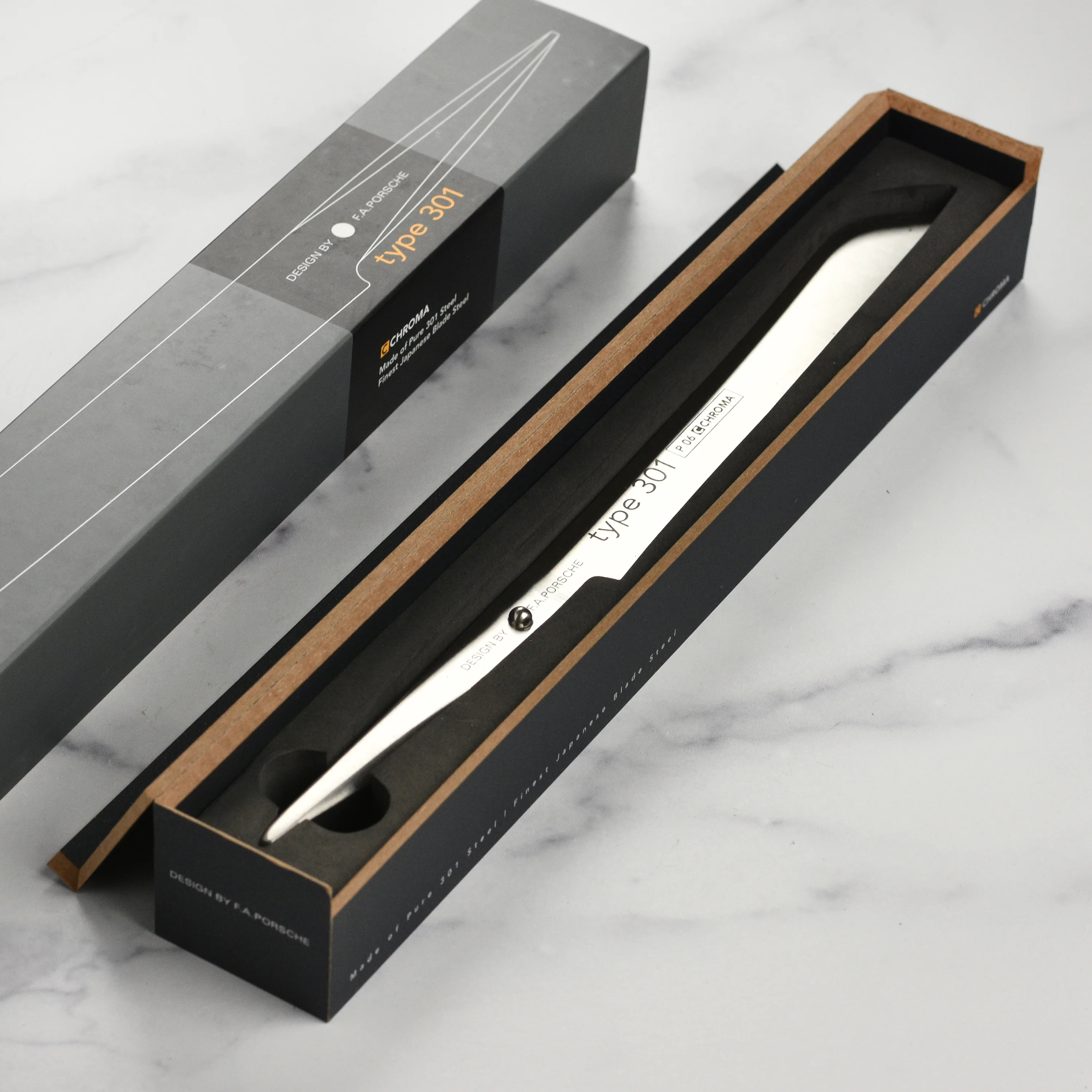 Chroma Type 301 8.5" Bread Knife - Image 5
