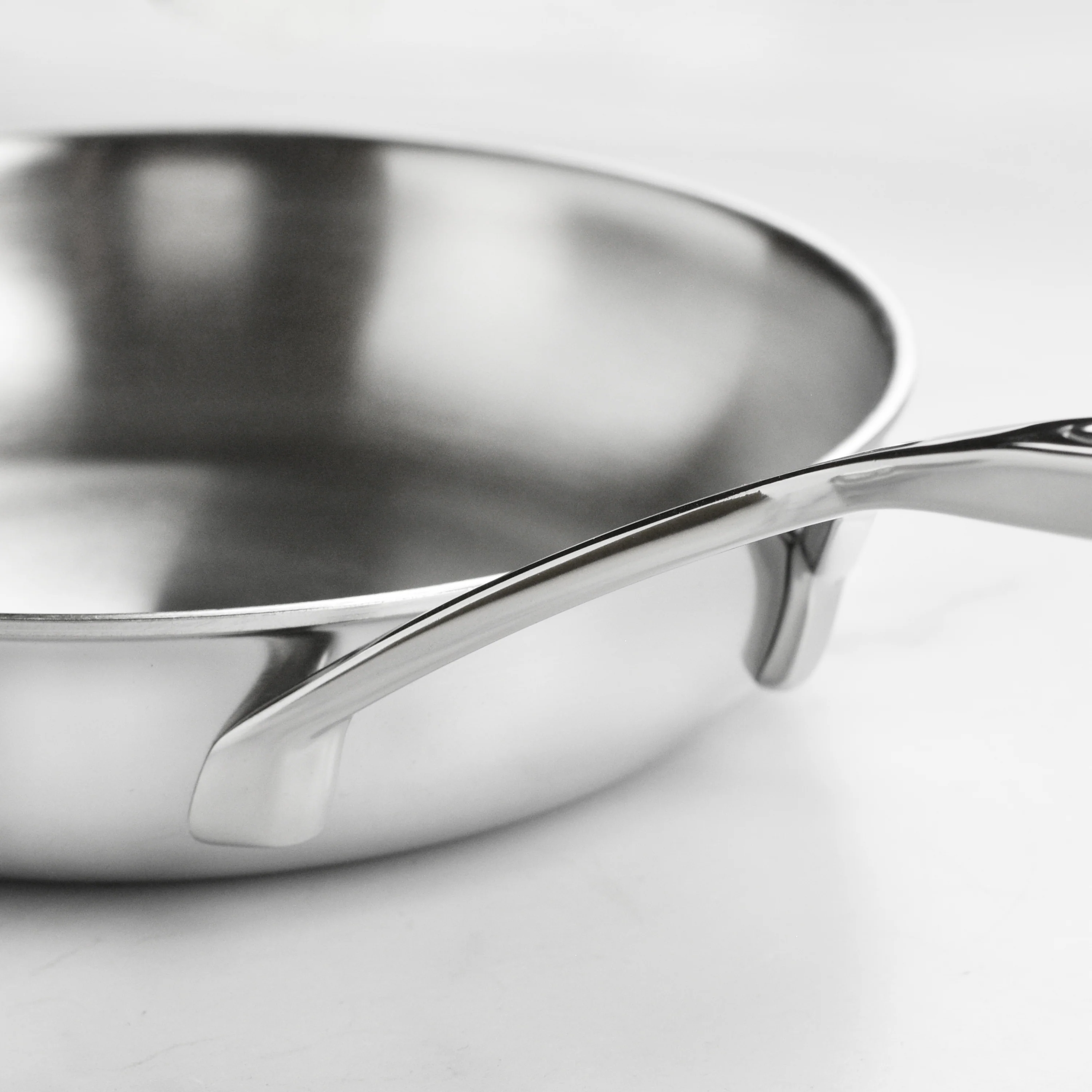 Demeyere 5-Plus 8" Stainless Steel Fry Pan - Image 4
