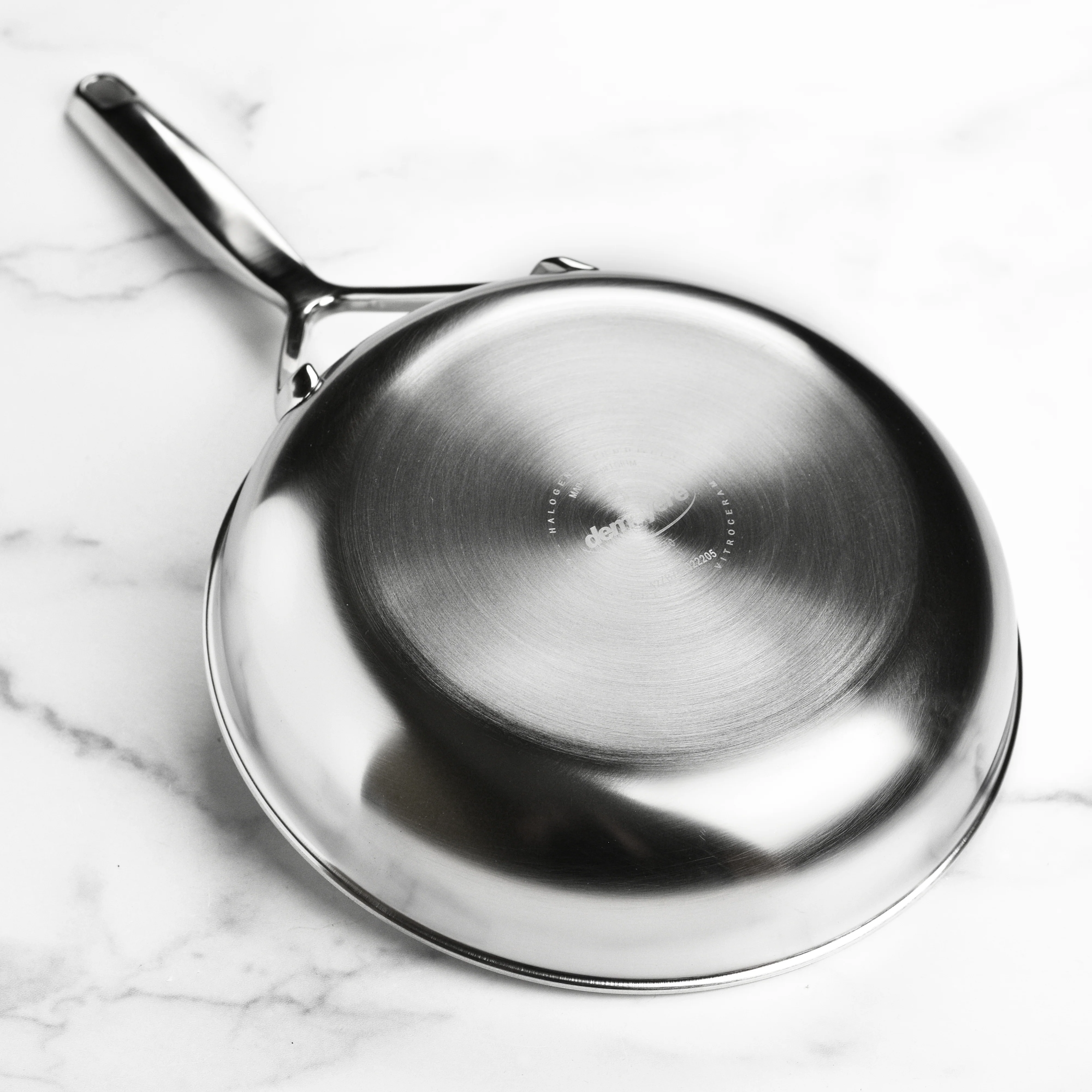 Demeyere 5-Plus 8" Stainless Steel Fry Pan - Image 5