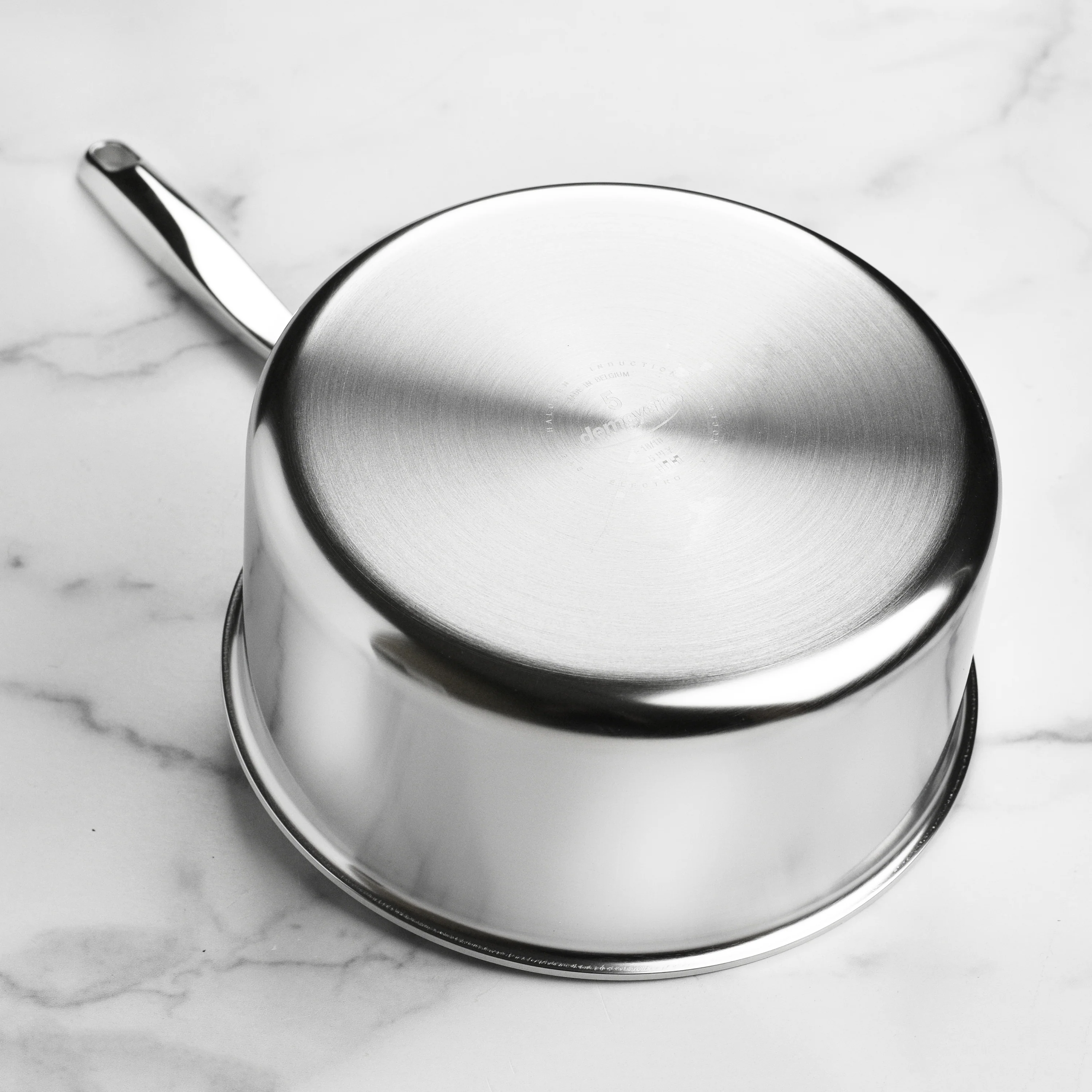 Demeyere 5-Plus 3-quart Stainless Steel Saucepan - Image 4