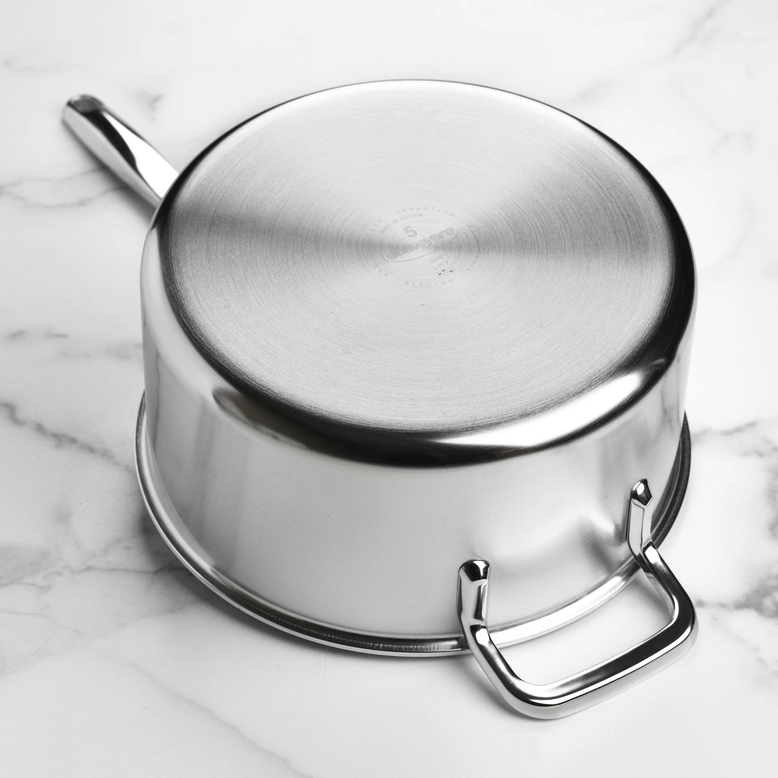 Demeyere 5-Plus 4-quart Stainless Steel Saucepan - Image 4
