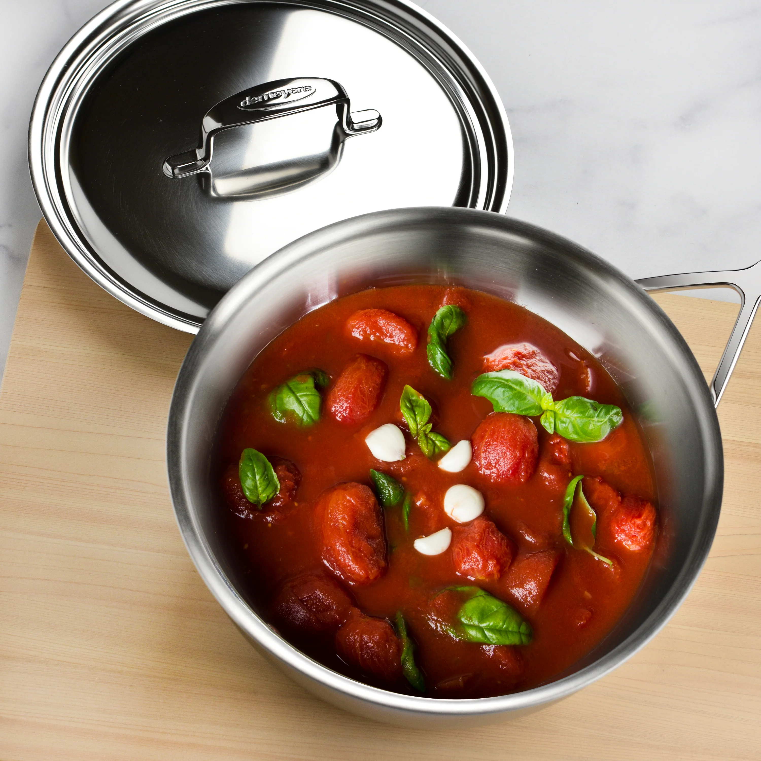 Demeyere 5-Plus 3.5-quart Stainless Steel Saucier - Image 3
