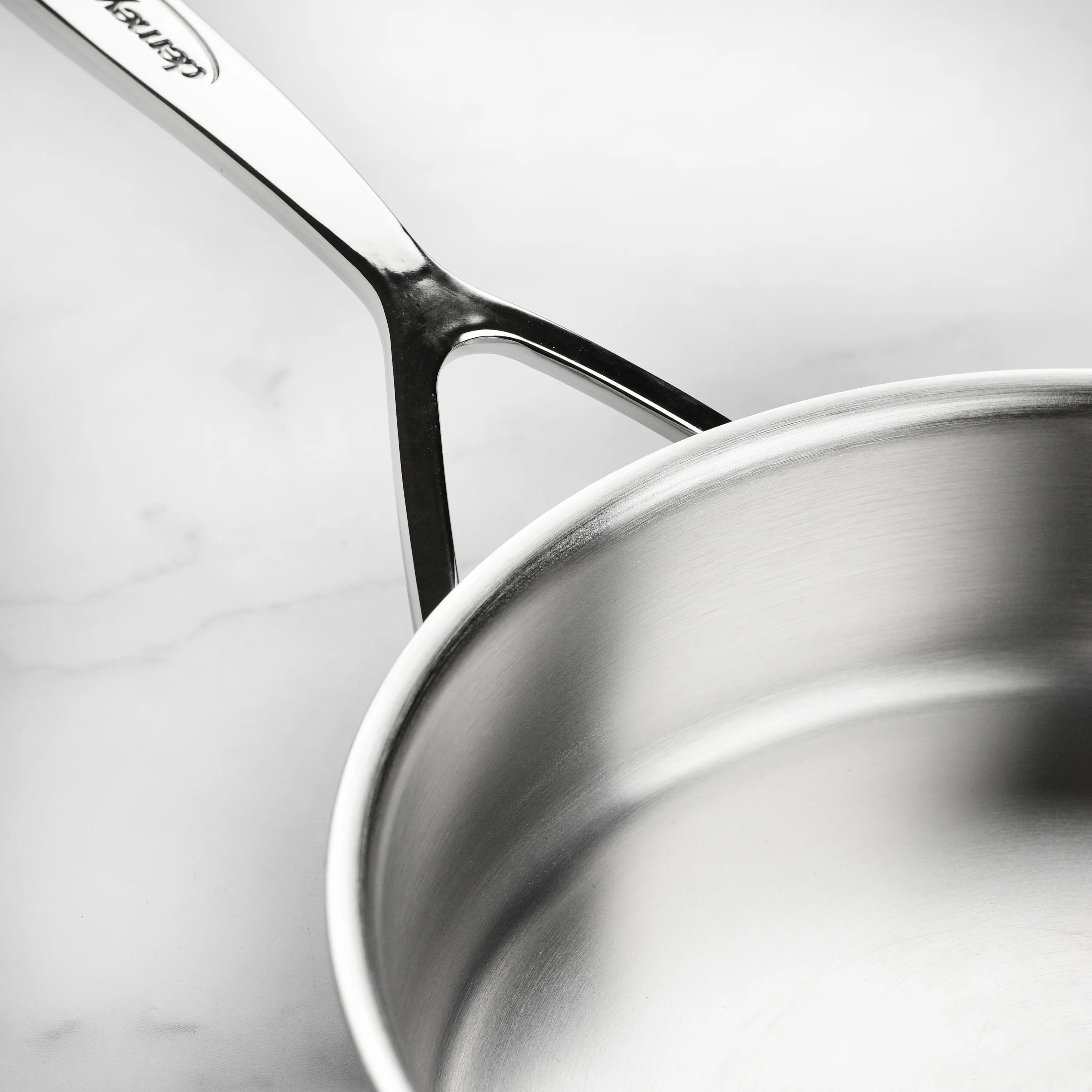 Demeyere 5-Plus 3-quart Stainless Steel Saute Pan - Image 3