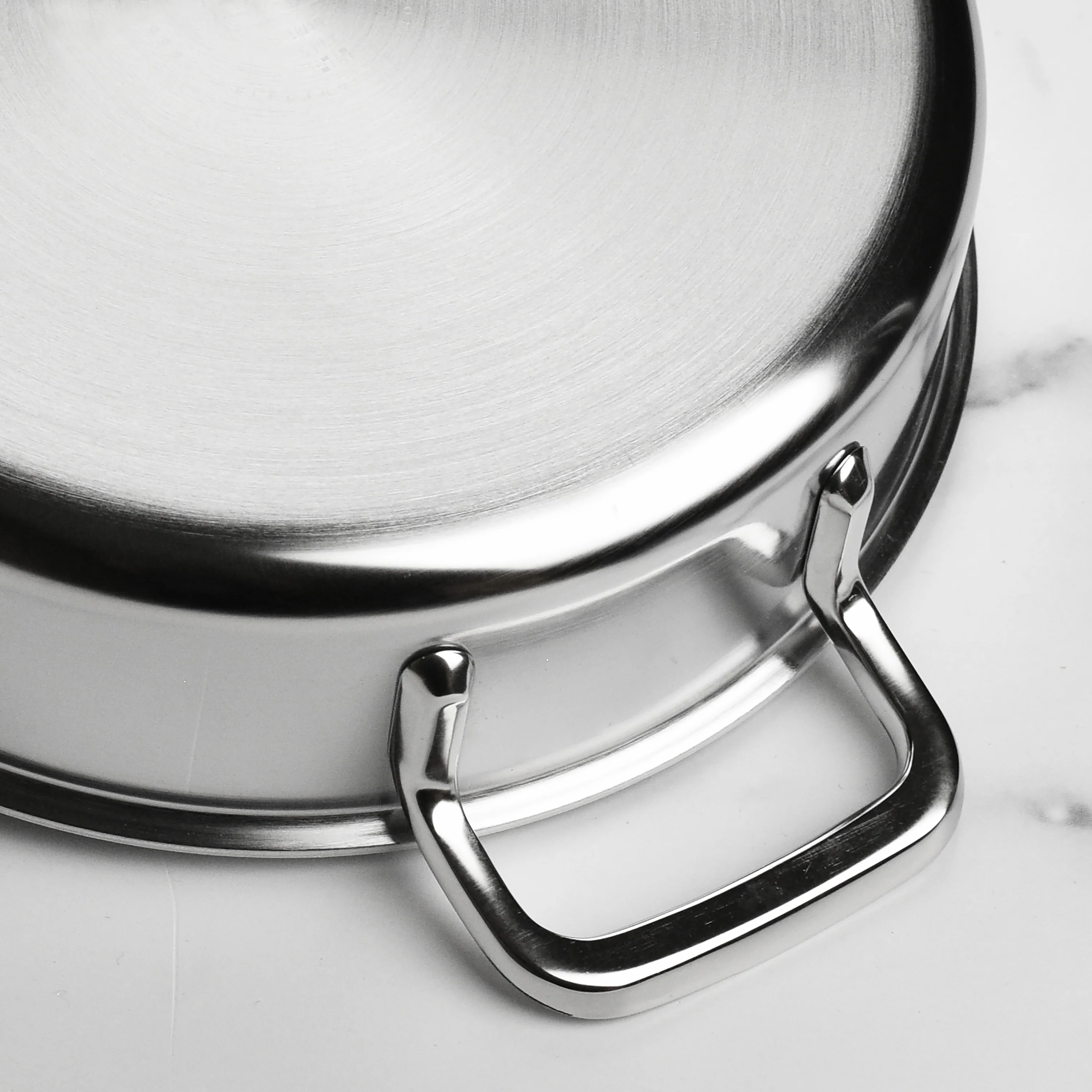 Demeyere 5-Plus 3-quart Stainless Steel Saute Pan - Image 4