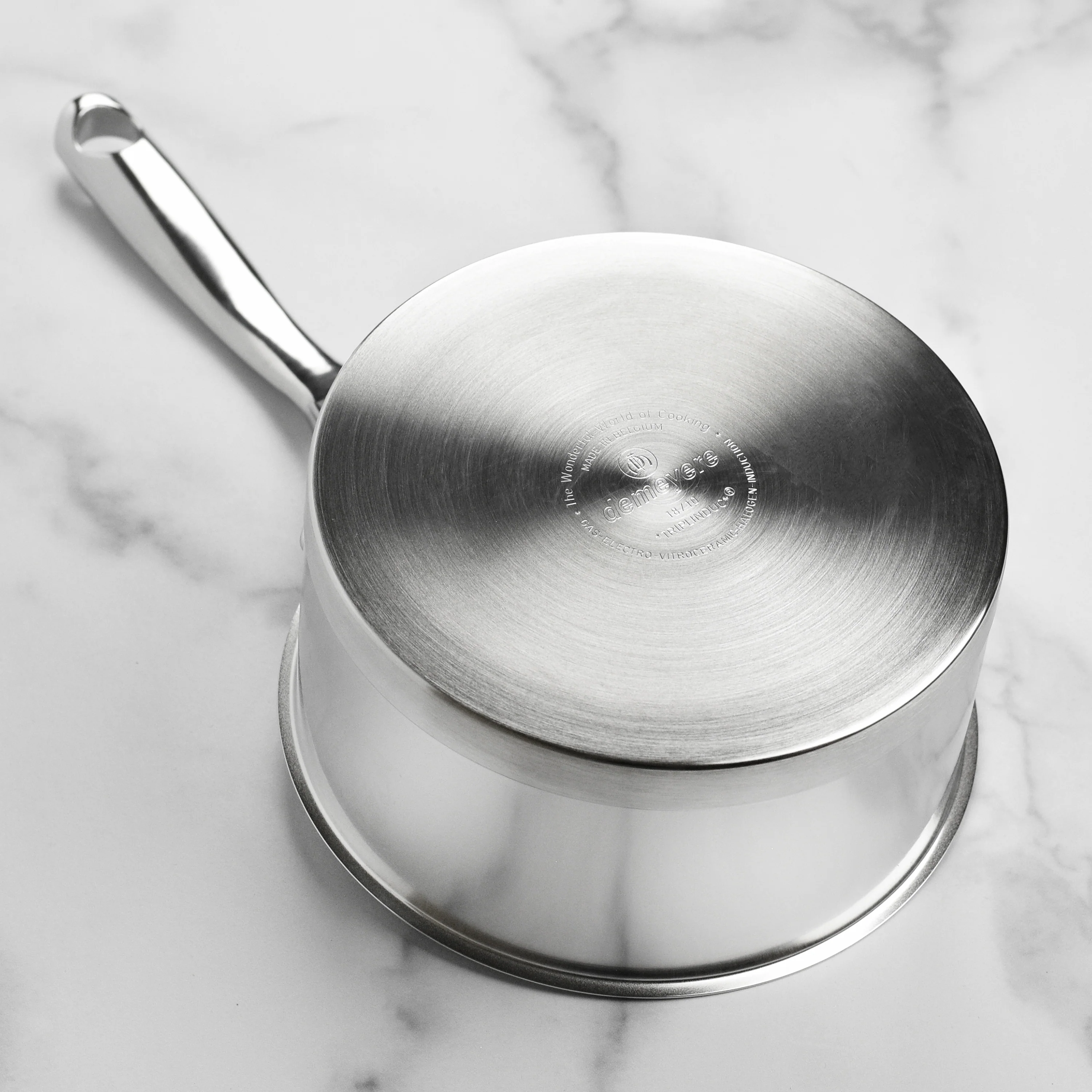 Demeyere Atlantis 1.6-quart Stainless Steel Saucepan - Image 3
