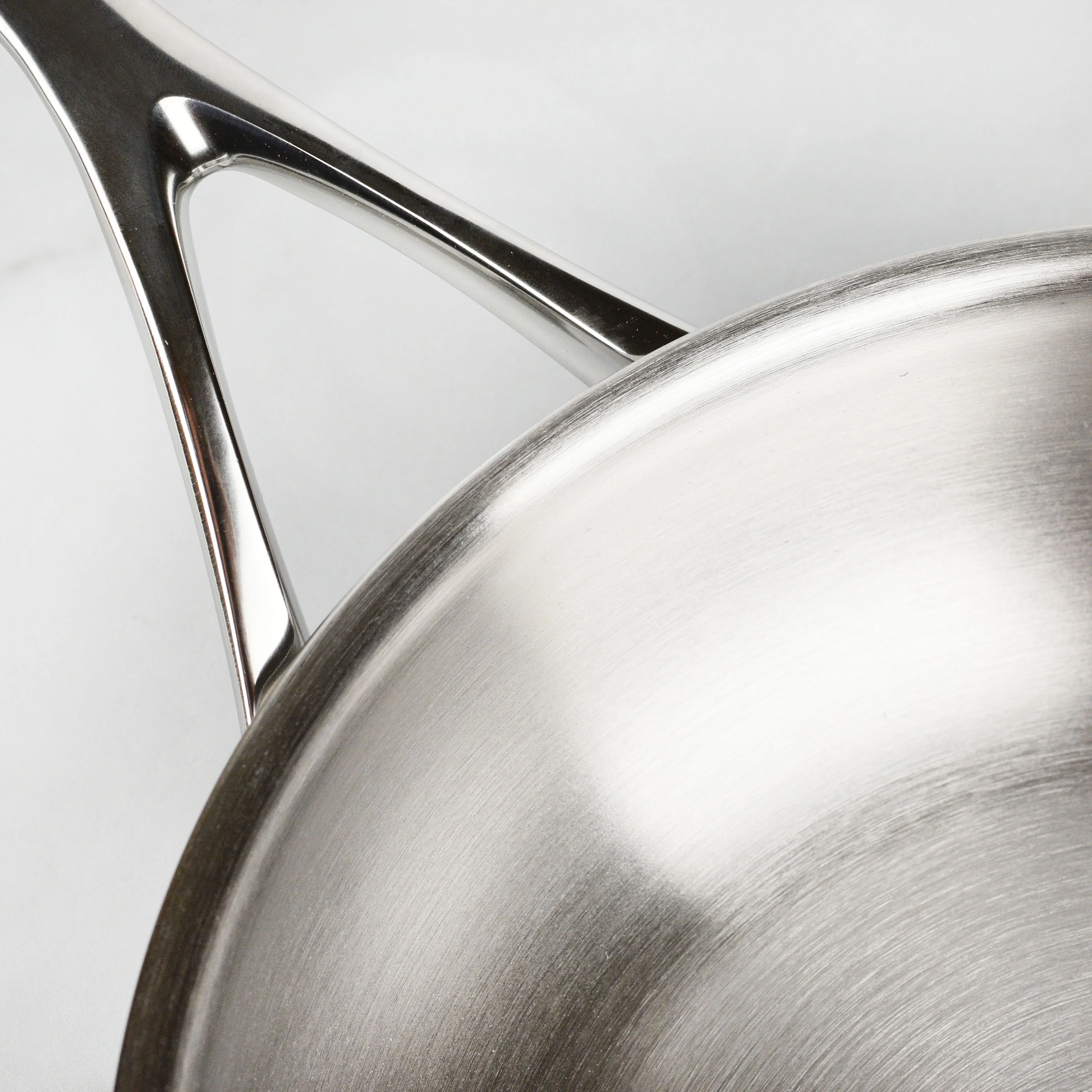 Demeyere Proline 9.4" Stainless Steel Fry Pan - Image 3