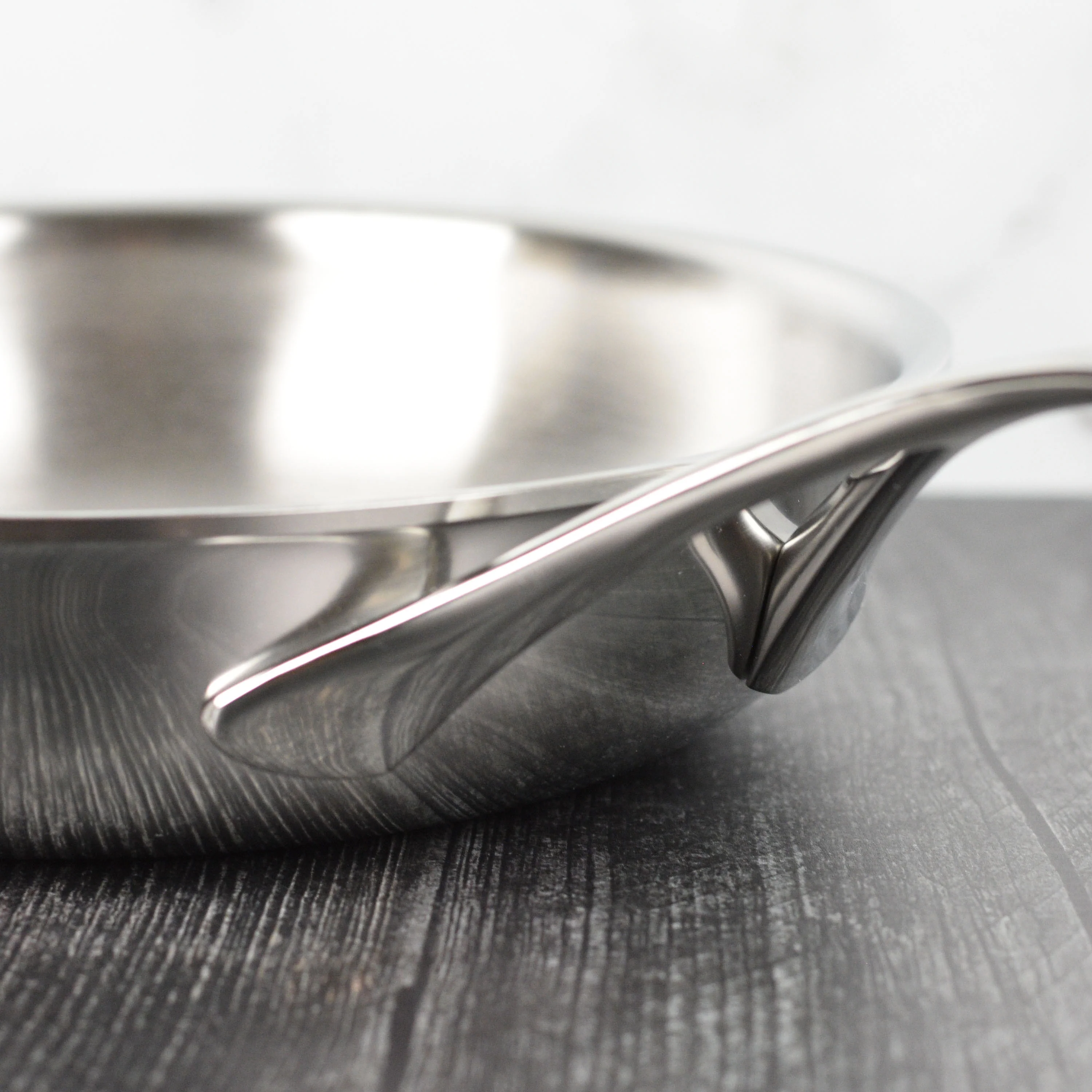 Demeyere Proline 9.4" Stainless Steel Fry Pan - Image 4