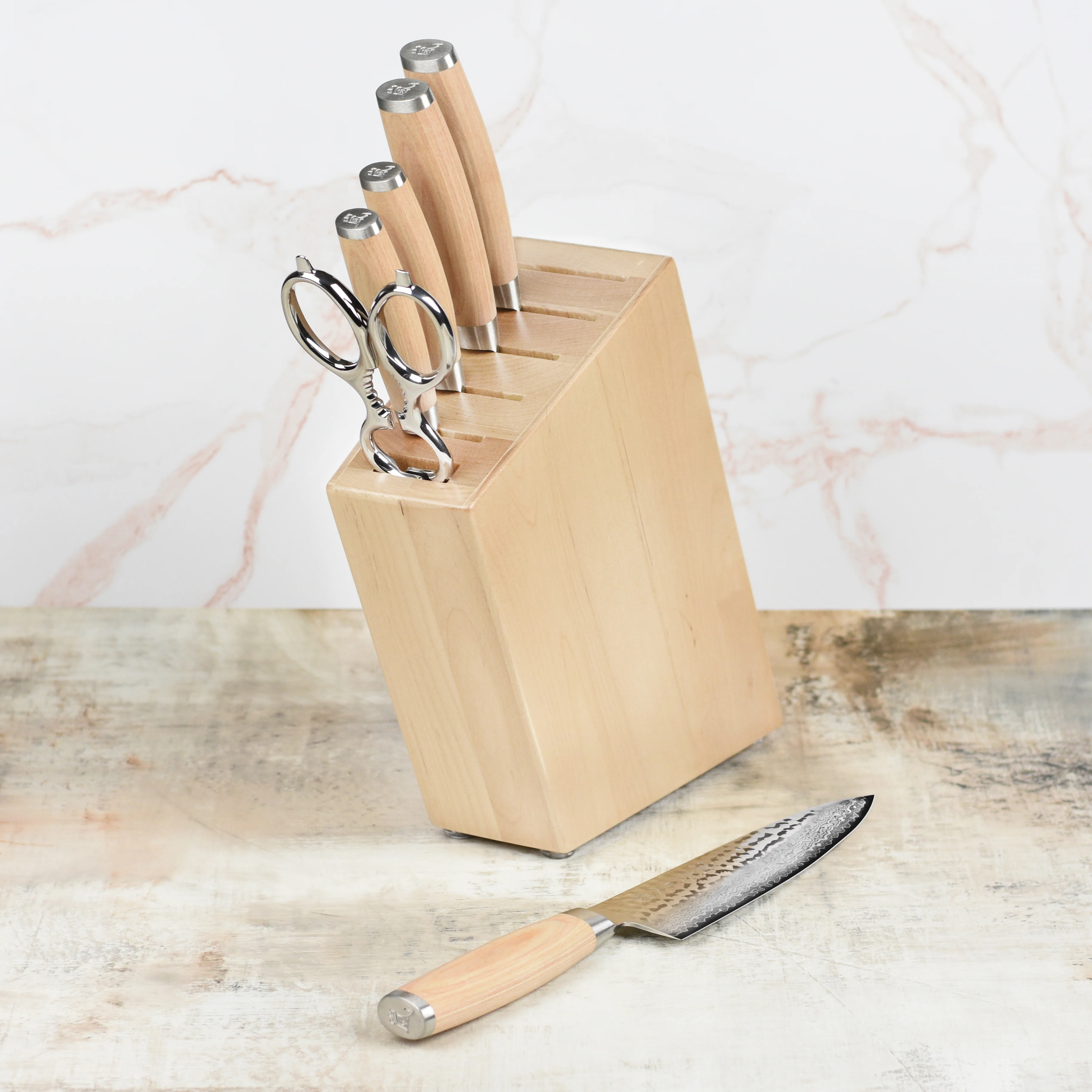 Enso Hizashi 7 Piece Slim Knife Block Set - Image 3