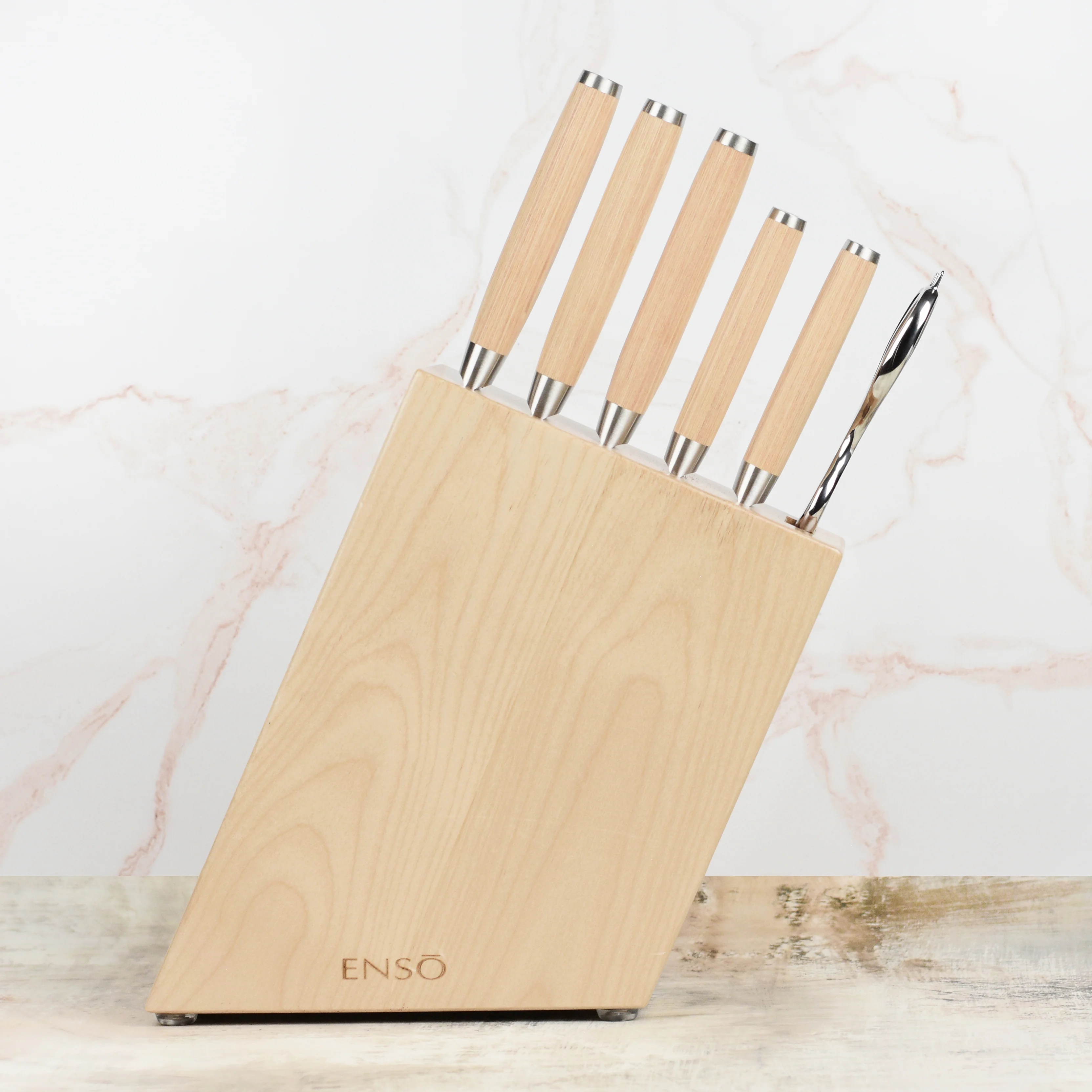 Enso Hizashi 7 Piece Slim Knife Block Set - Image 6