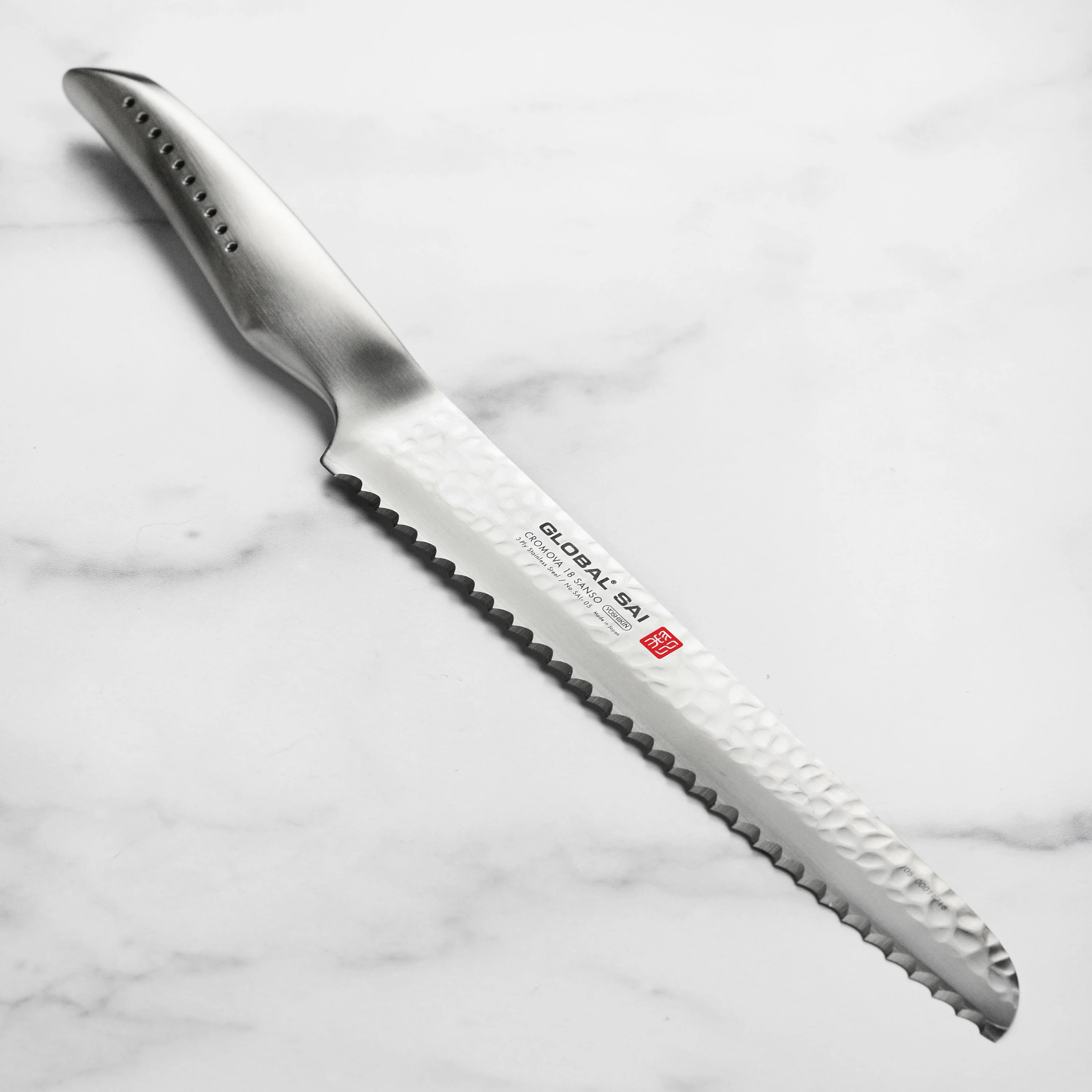 Global Sai 9" Bread Knife - Image 5