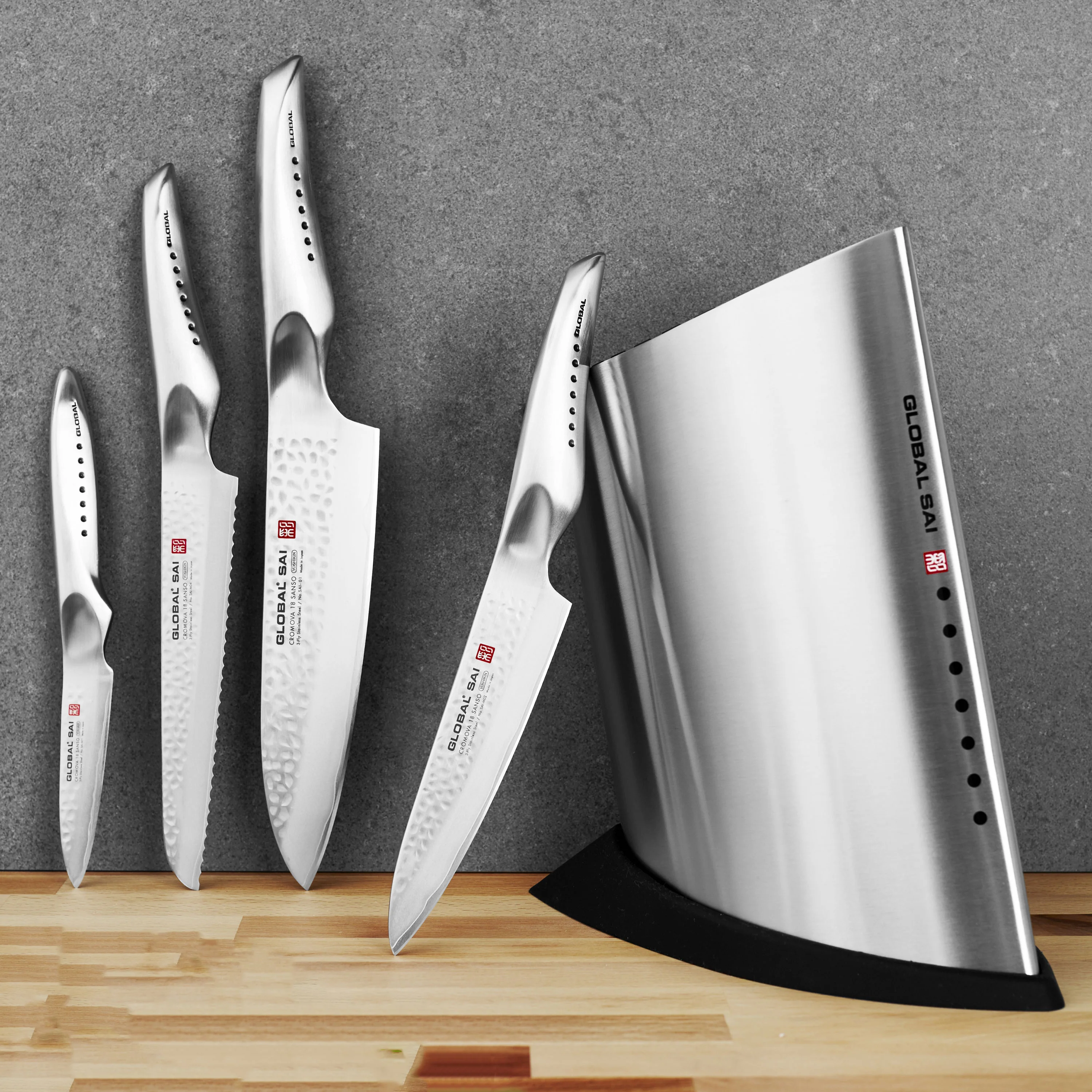 Global Sai 7 Piece Knife Block Set - Image 10
