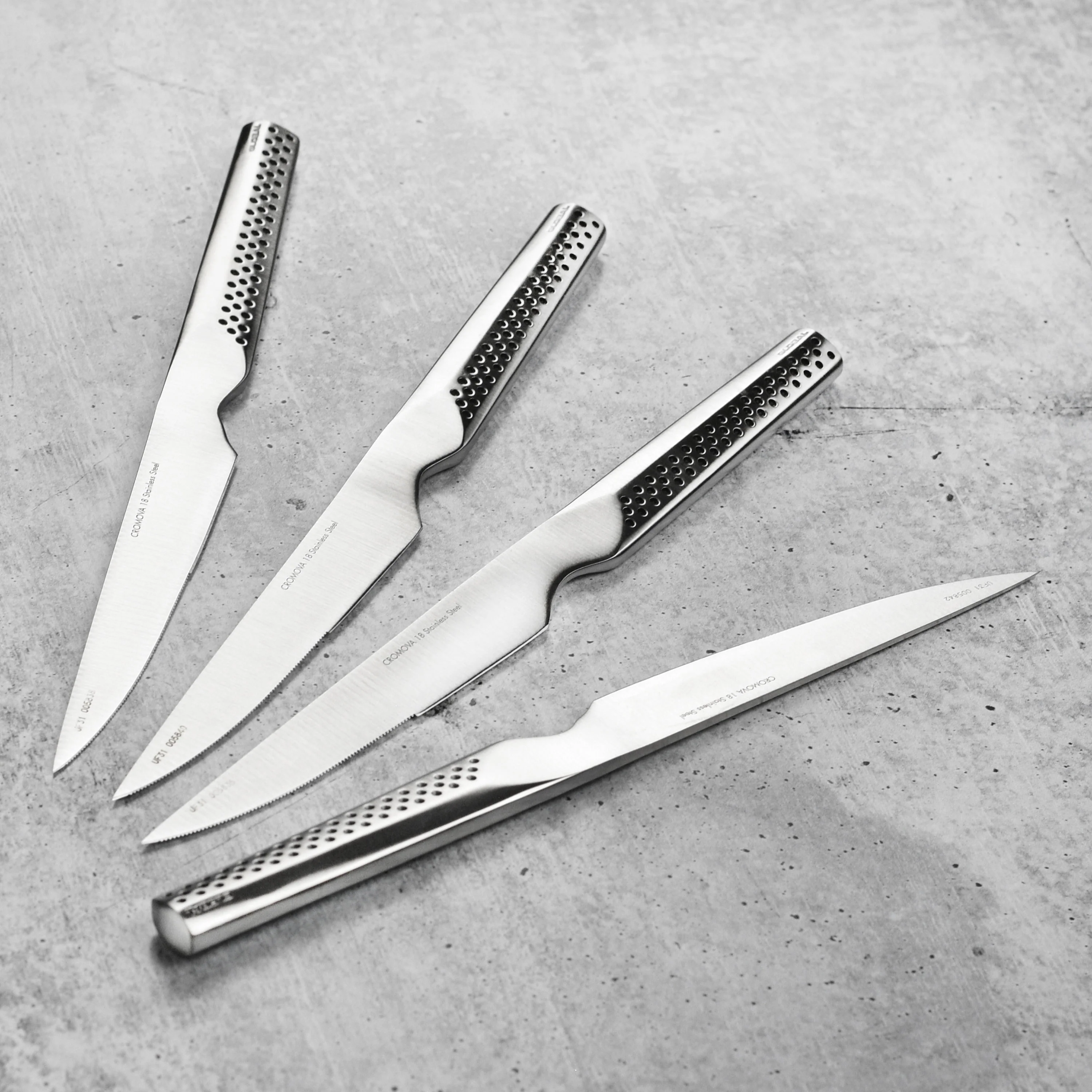 Global Ukon 4 Piece Steak Knife Set - Image 5