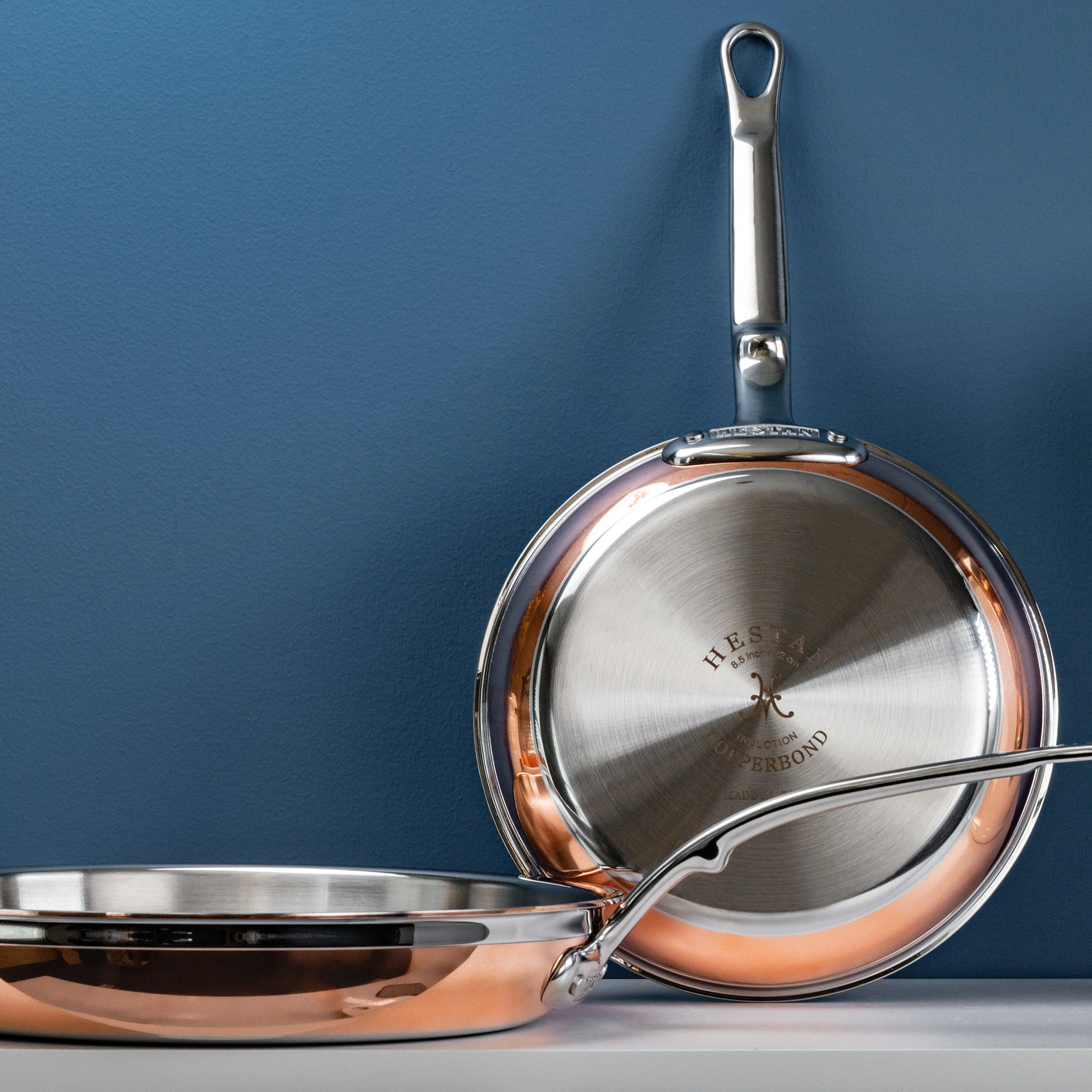 Hestan CopperBond 8.5" Induction Copper Skillet - Image 3