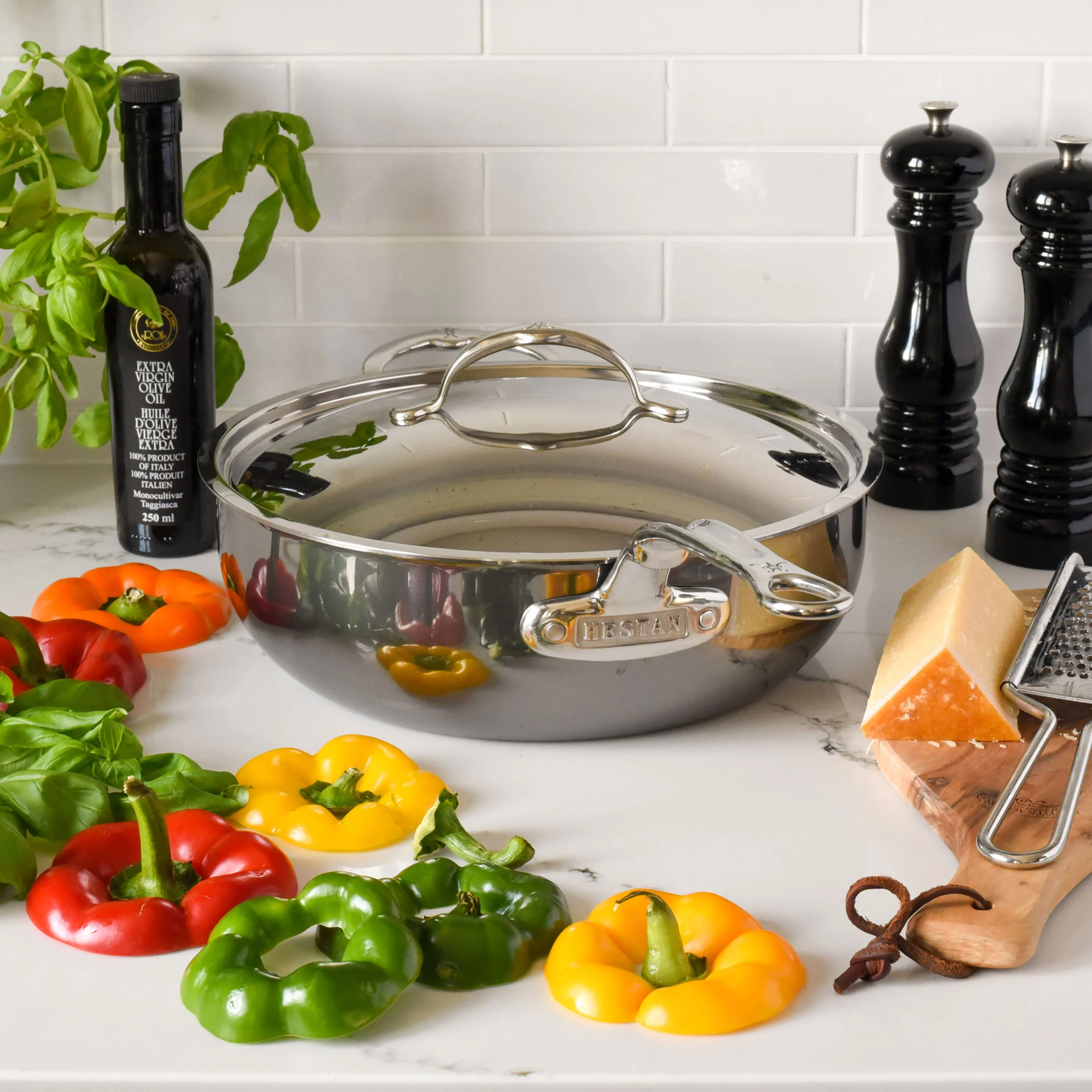 Hestan NanoBond 3.5-quart Titanium Stainless Steel Essential Pan - Image 4