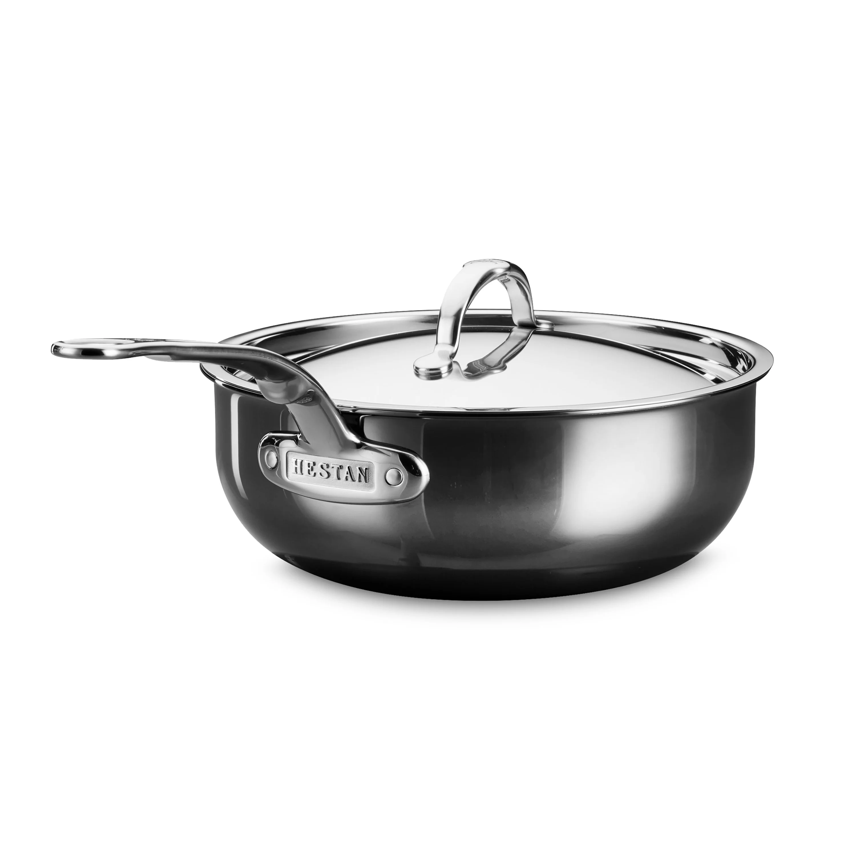 Hestan NanoBond 3.5-quart Titanium Stainless Steel Essential Pan - Image 7
