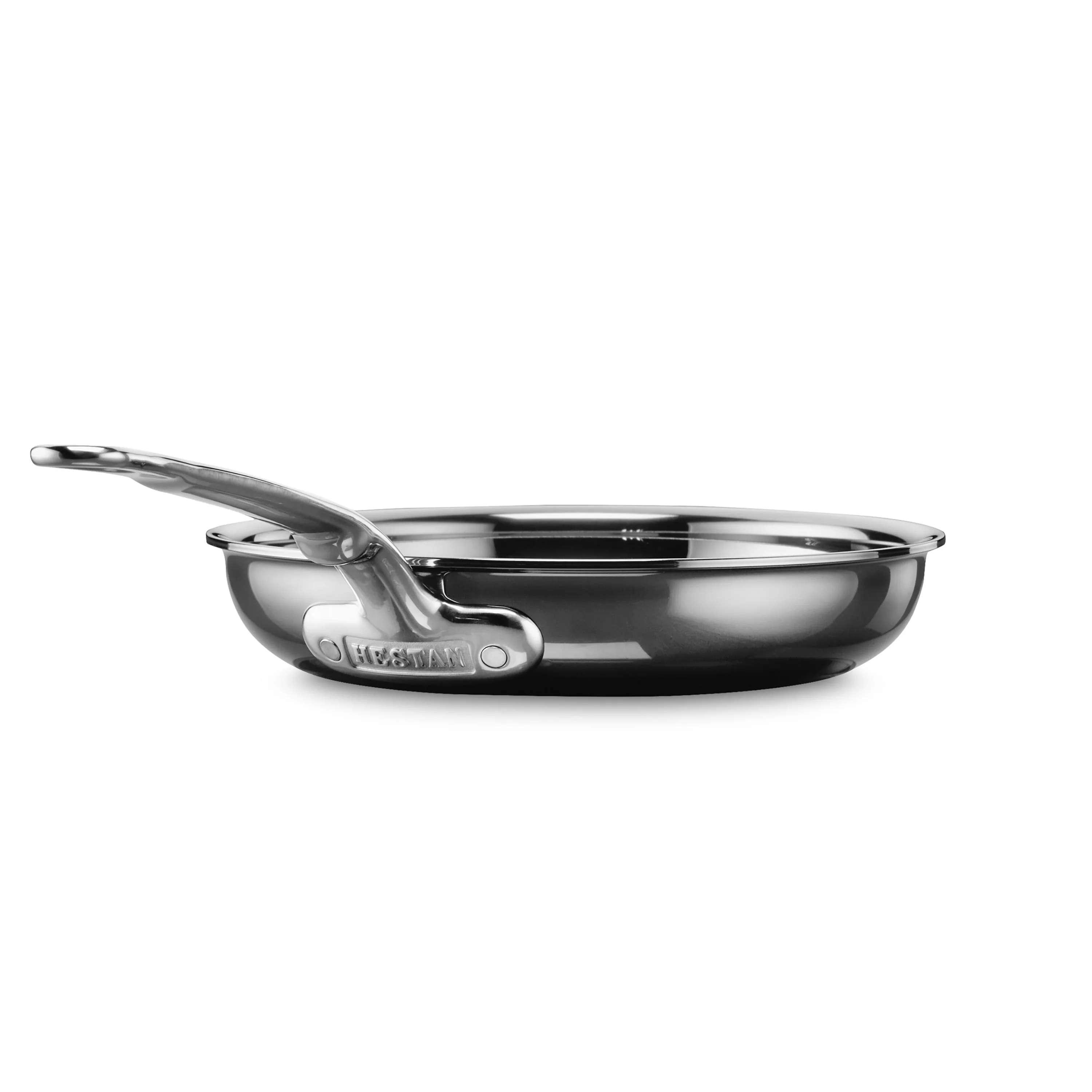 Hestan NanoBond 8.5" Titanium Stainless Steel Skillet - Image 7
