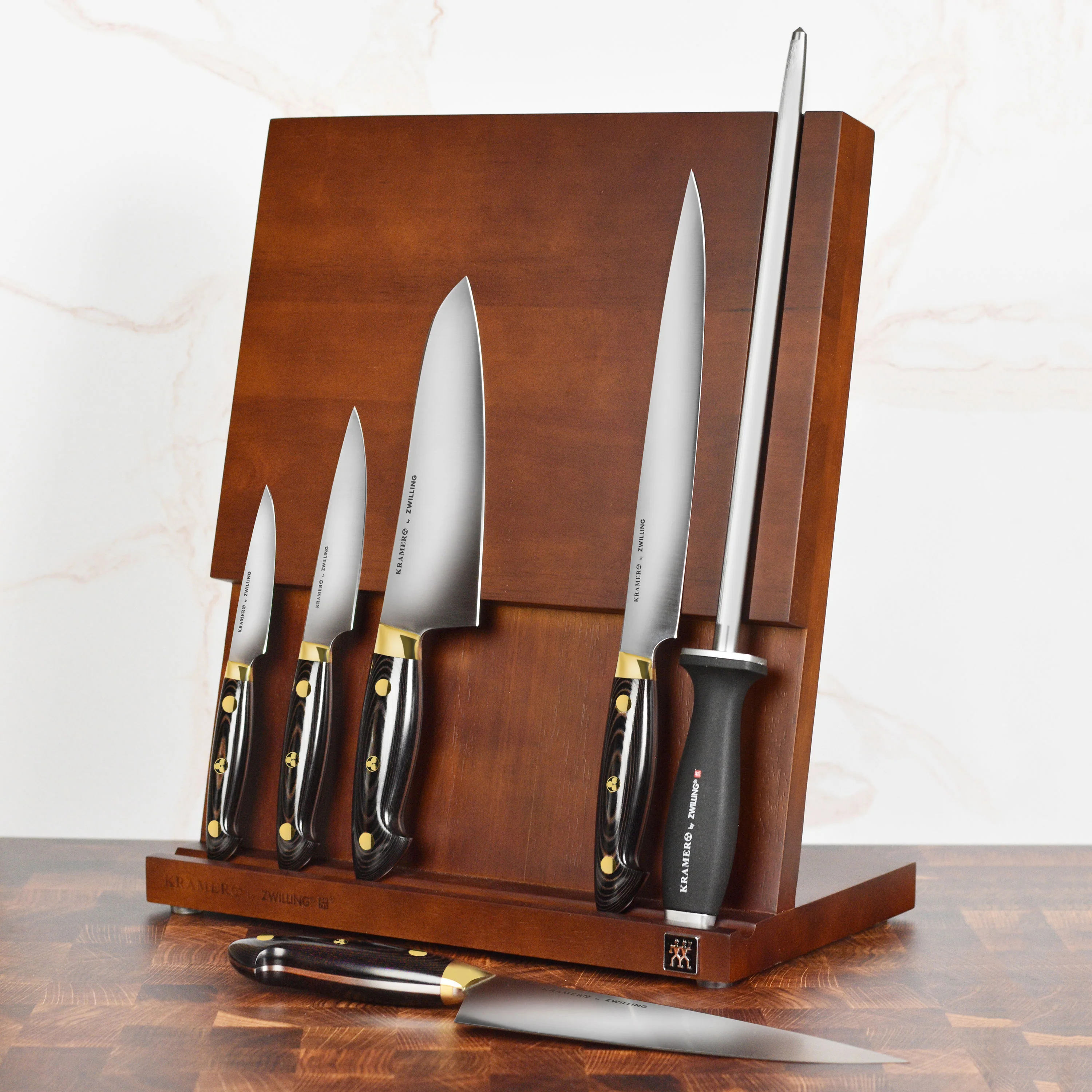 Kramer Carbon 2.0 7 Piece Magnetic Easel Knife Block Set - Image 3