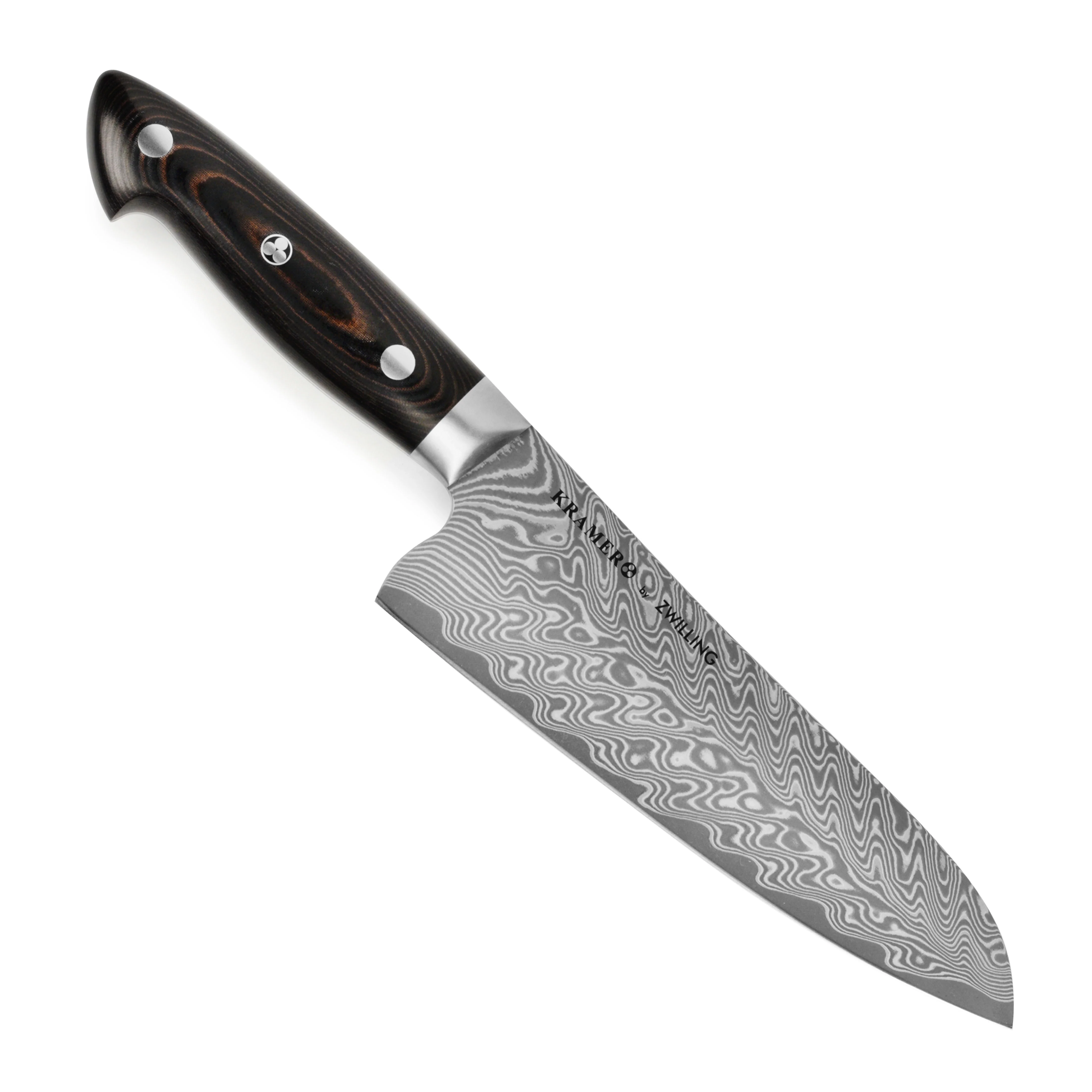 Kramer Stainless Damascus 7" Santoku Knife - Image 4