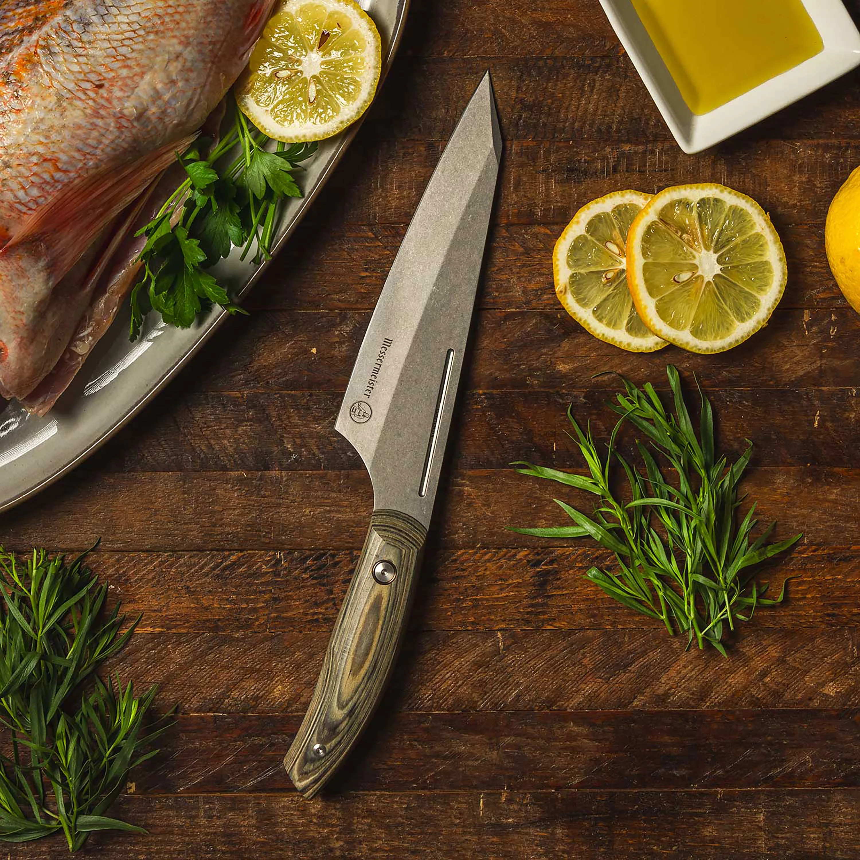 Messermeister Carbon 6.5" Chef's Knife - Image 4