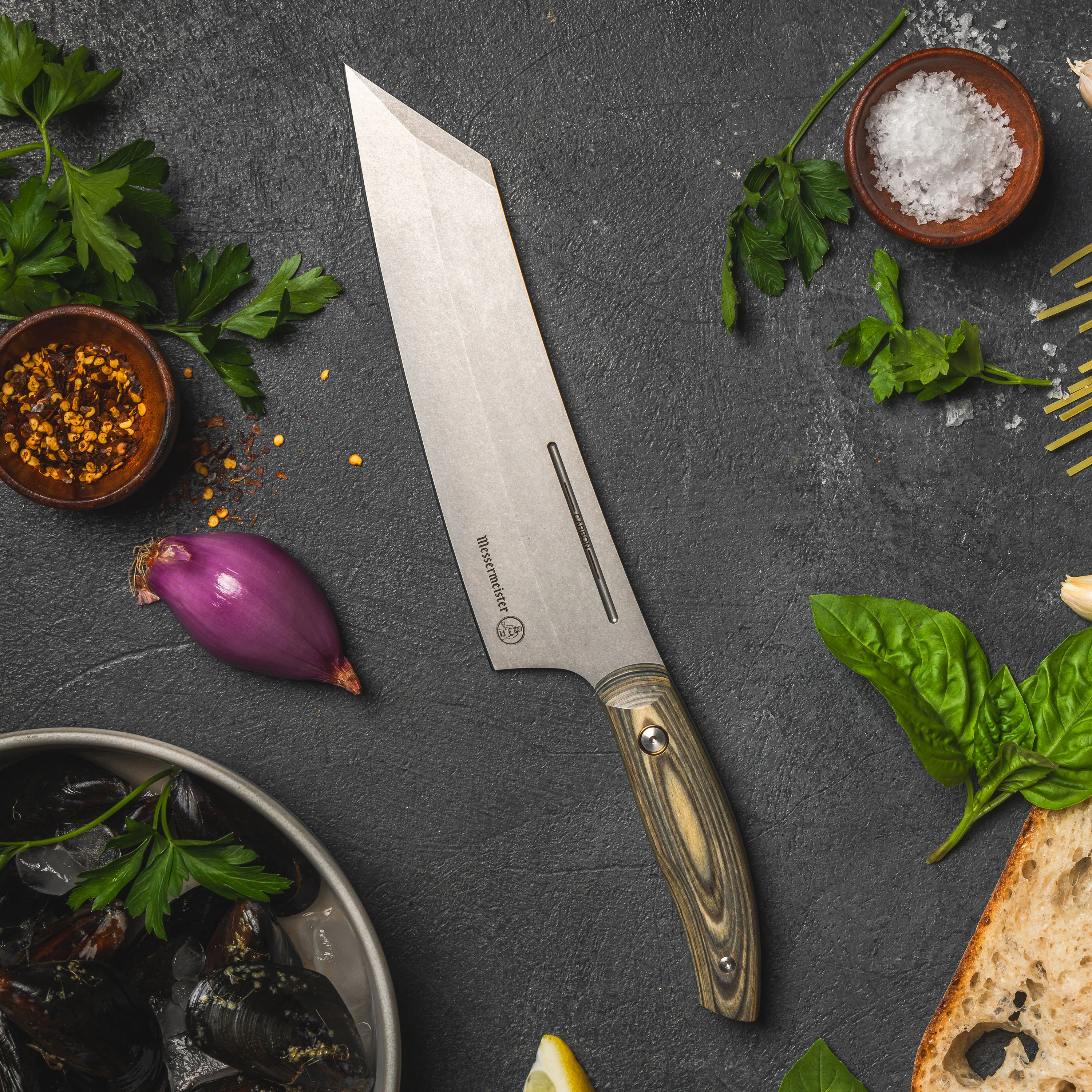 Messermeister Carbon 8" Chef's Knife - Image 3
