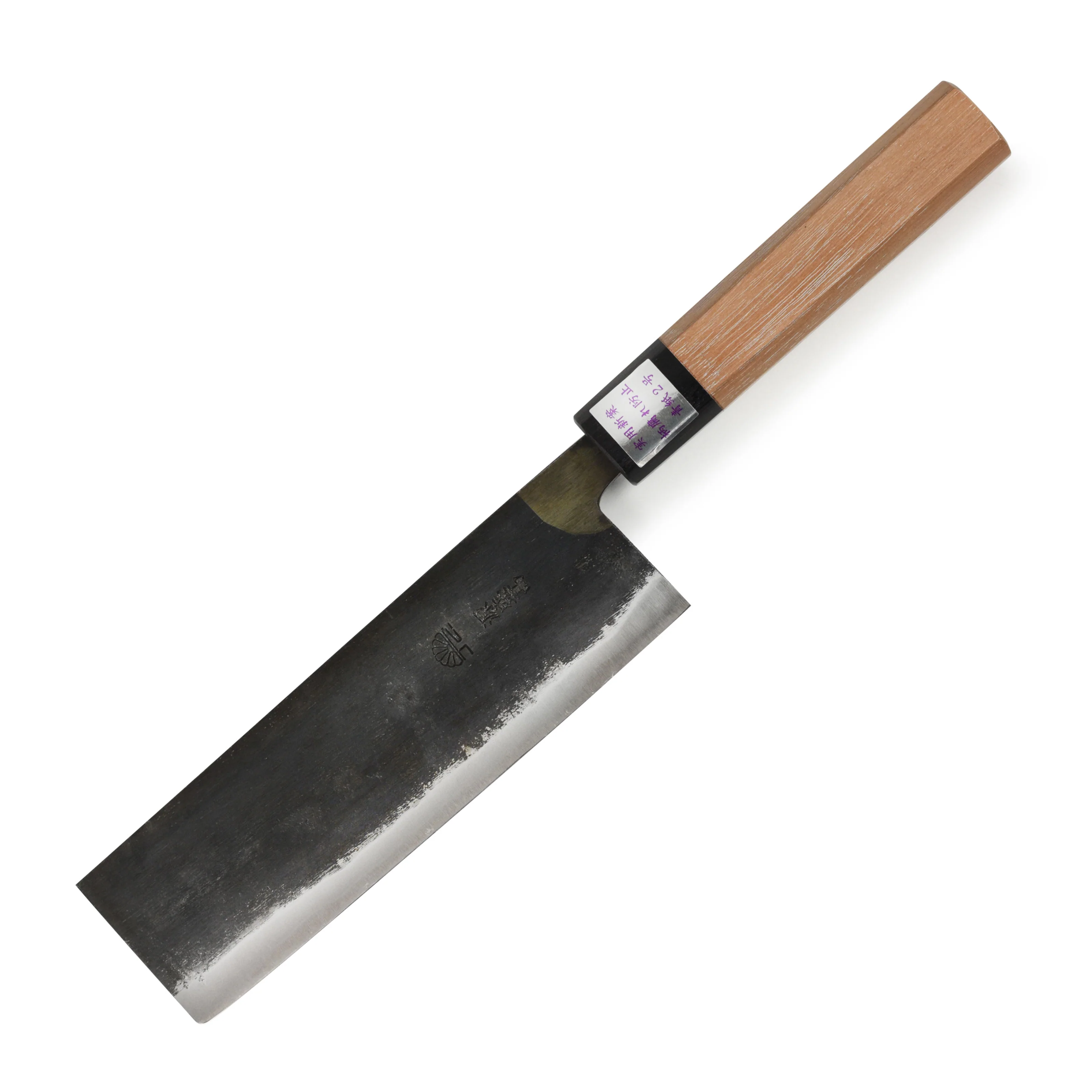 Moritaka 6.5" Aogami #2 Carbon Steel Nakiri - Image 4