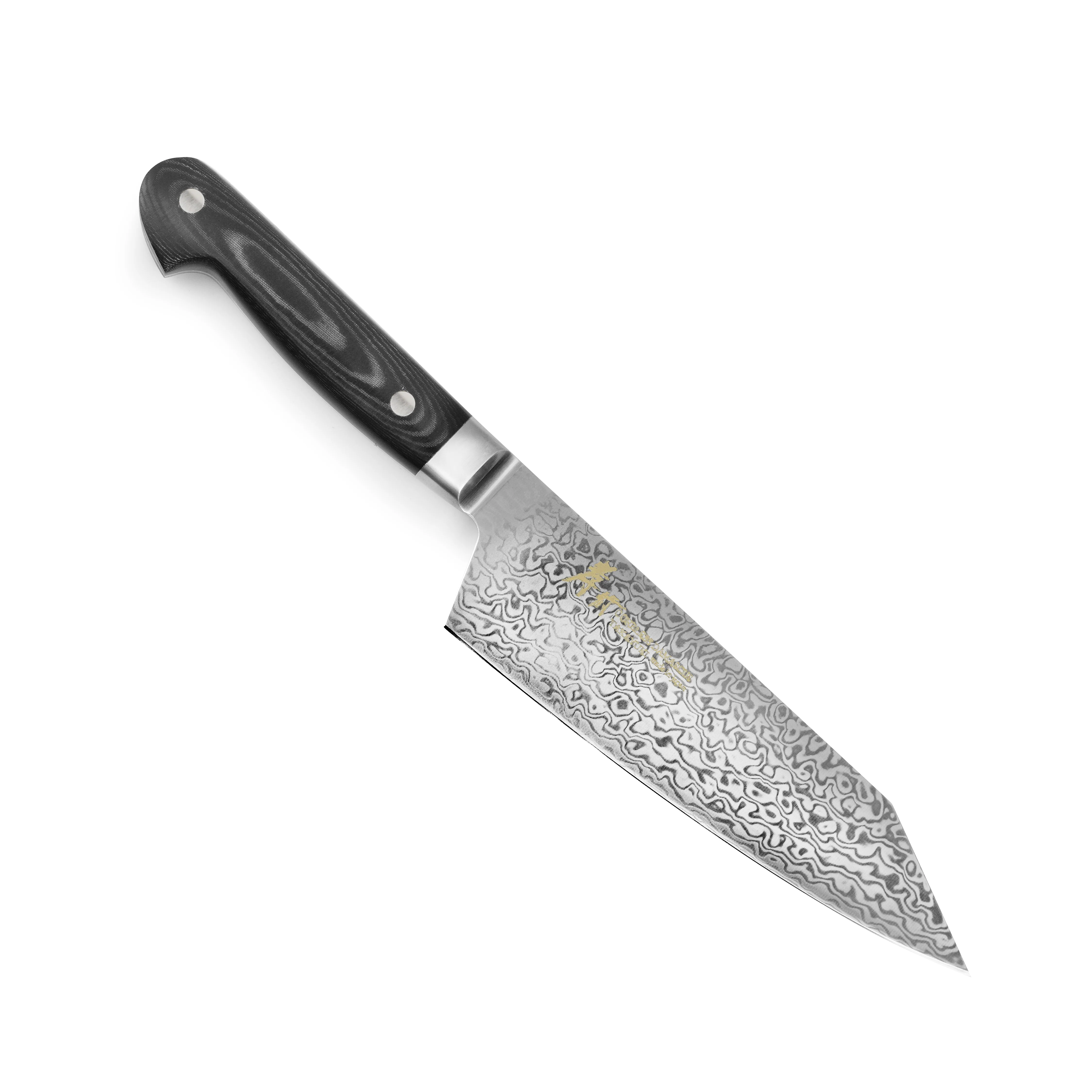 Takayuki Coreless Damascus 6.3" Bunka - Image 7