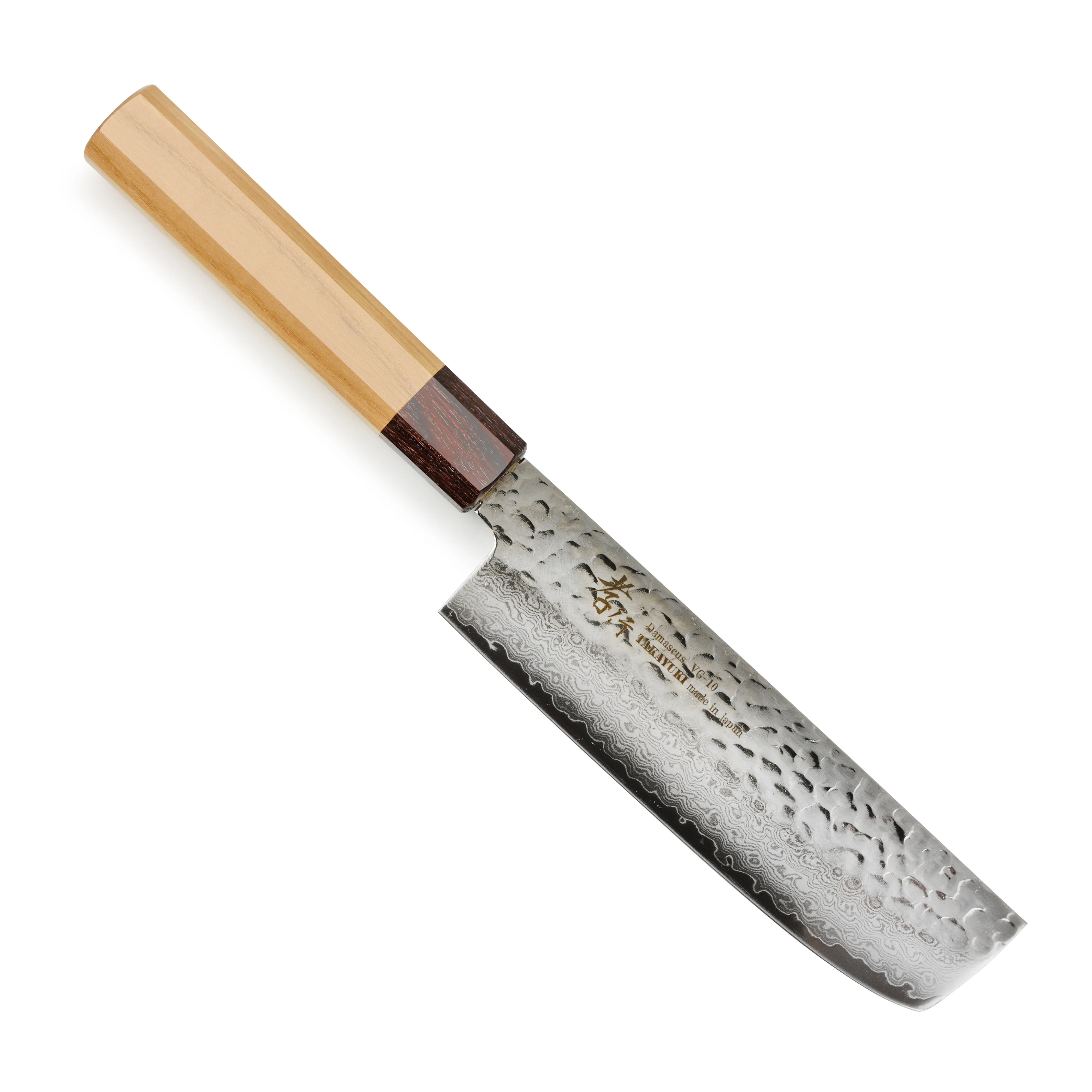 Takayuki Tsuchime Damascus 6.3" Nakiri - Image 7